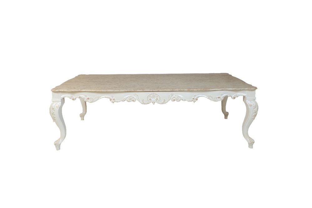 Royal Dining Table – Marble Top
