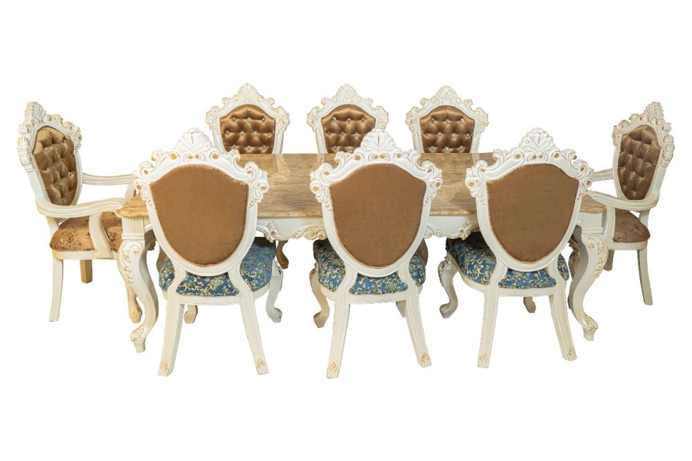 Royal Dining Table – Marble Top